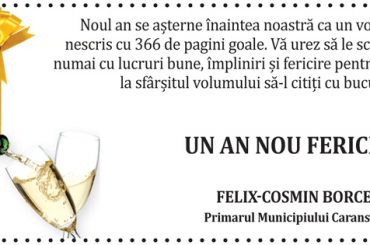 AN NOU FERICIT!