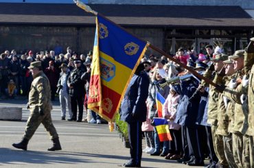 Ceremonie de 1 decembrie în Parcul Tricolorului