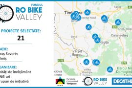 Ro Bike Valley finanţează cinci proiecte cărășene