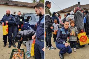 „Mâinile Bucuriei“, întinse pentru 30 de familii din Reșița și Caransebeș