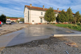 Miniheliport pentru elicopterul SMURD la Bozovici