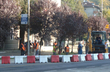 Amenajări în zona Centrului UBB