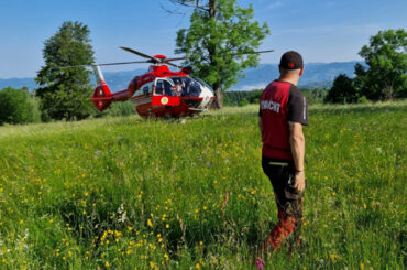 VIDEO! Elicopterul SMURD Caransebeș, intervenții în județele vecine