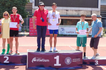 Lucian Ștefan, „dublă” de aur la 1.500 și 3.000 de metri