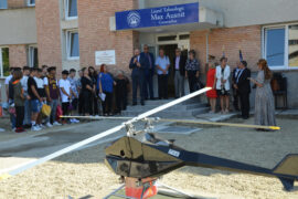 Liceul de aviație „Max Ausnit”, în casă nouă