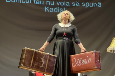 Maia Morgenstern, regal de teatru și carte la Caransebeș