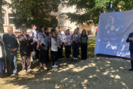 Ansamblu omagial Eminescu, la Reșița