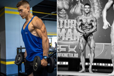 Între uniformă și haltere: drumul spre succes în culturism al jandarmului Ionel Bura!