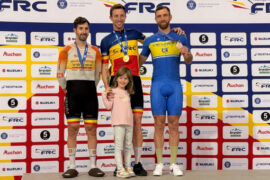 Reșițeanul Daniel Crista domină din nou velodromul național