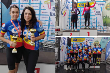 Giulia și Tania Pârvu au adus Cupa României XCO la Caransebeș